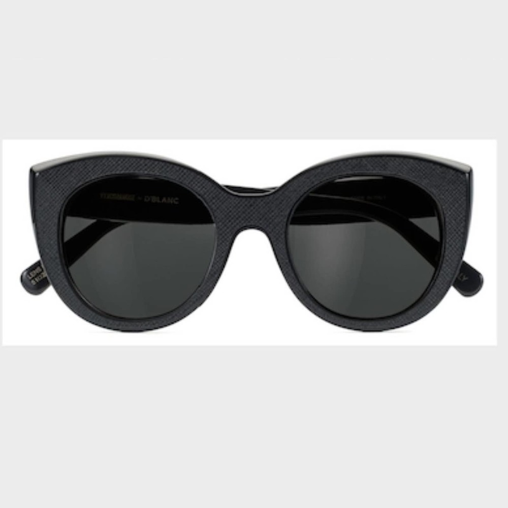 D'blanc Sunglasses // Modern Lover / Black Leather